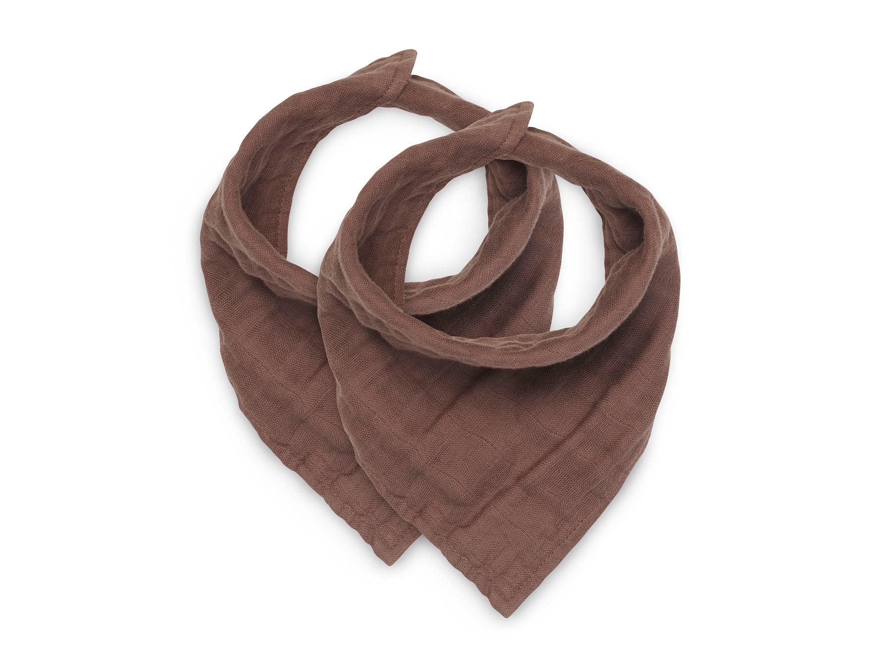 Jollein Bandana-Lätzchen 2er-Set Braun